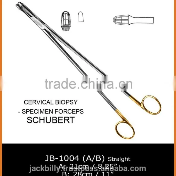 Van Dore With Ratchet, Cervical Biopsy Specimen Forceps, Biopsy Forceps, photo-3