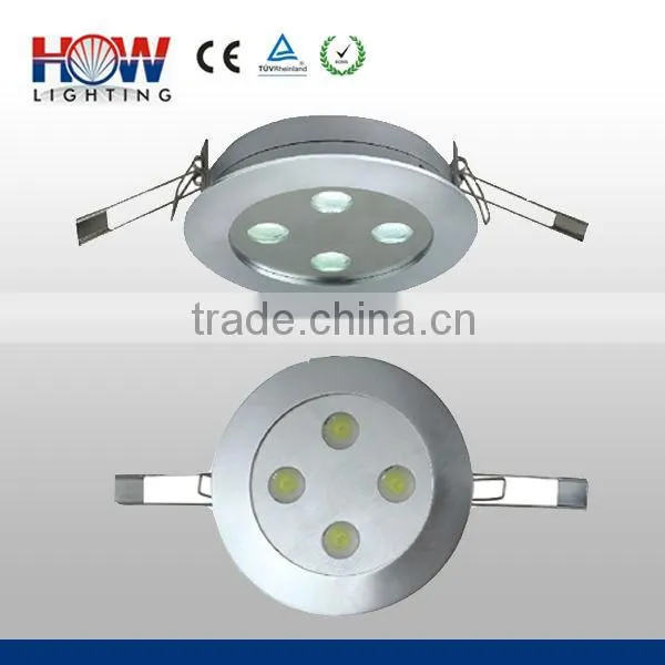 2013 New High Quality 12W 640LM Downlight LED With 4pcs CREE XP