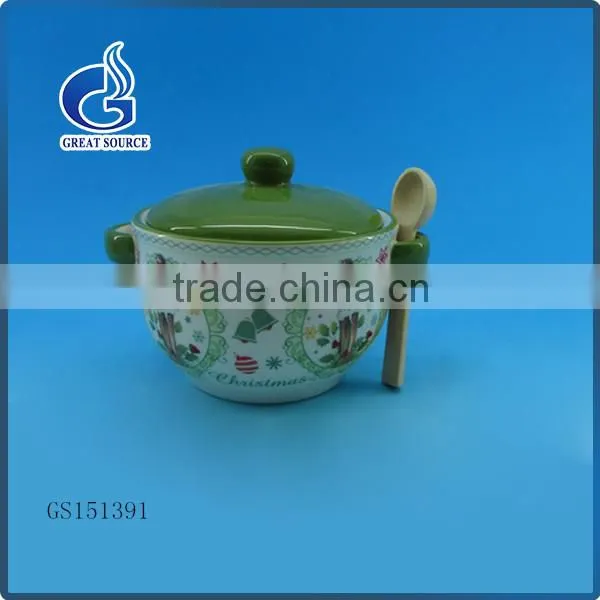 Cheap Glazed Ceramic Coffee Mugs for Christmas photo-3