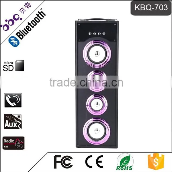 BBQ KBQ-703 36W 3000mAh Portable Bluetooth Speaker Subwoofer photo-3