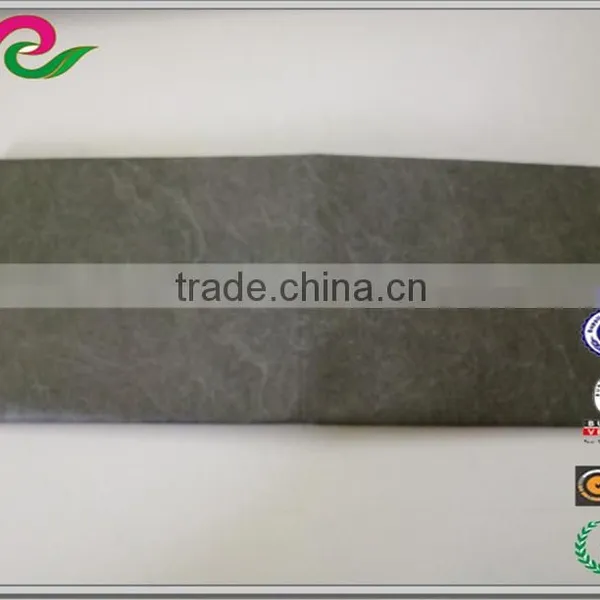 Fashionable Gray Costom Logo Printed ECO Friendly Waterproof Tyvek Paper Wallet photo-2