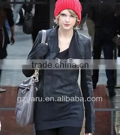 Women Causal Jacket pu Sport
