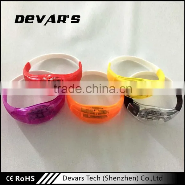 Cheap Custom Logo Party City Customized PVC Lighted Wristbands Supplier's Choice photo-4