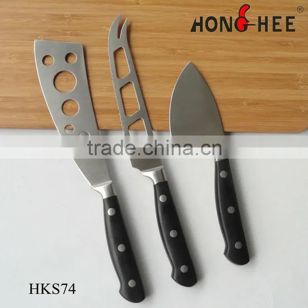 3 Pcs Stainless Steel Chesse Knife Set