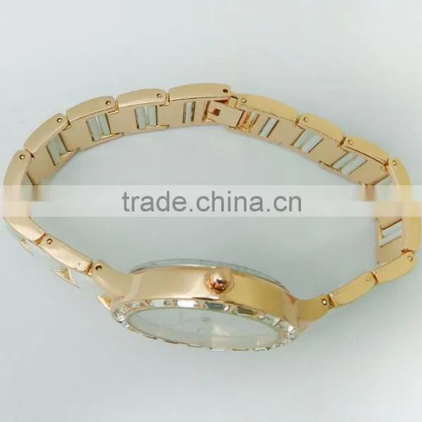 New Arrival Ceramic Crystal Diamond Japan Movt Quartz Watch photo-3