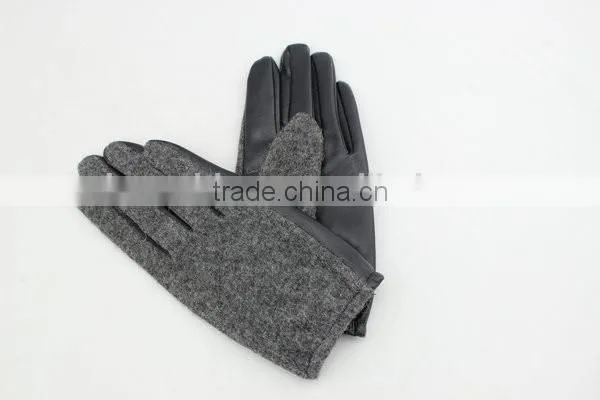 Classic Custom Jacquard Knitted Magic Touch Gloves Soft Touch Screen photo-2