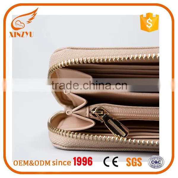 100% Genuine Leather Multifunctional Purse Long Wallet Large Capacity Women's Wallets photo-3
