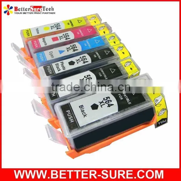 564XL BK PBK C M Y New Compatible Ink Cartridge for HP PHOTOSMART Printer