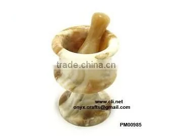 Onyx Mortar and Pestle