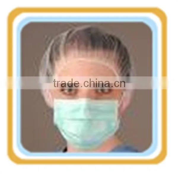 Cleanroom Disposable Unisex Non Woven Round Cap photo-4