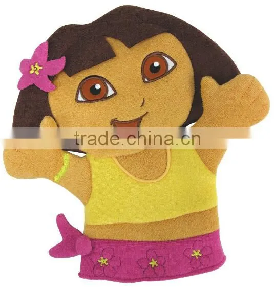 Baby Hand Bath Mitt Puppet,Terry Cloth Bath Mitt,Plush Bath Mitt