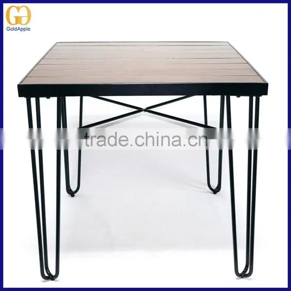 Modern Furniture General Use Restaurant Wooden Coffee Dining Table for Sale