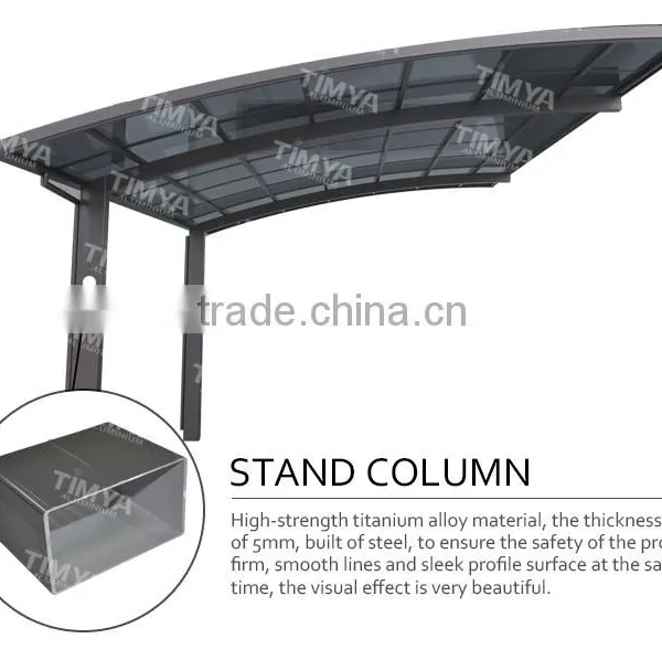 Freesky Single Aluminum Carport Canopy photo-2