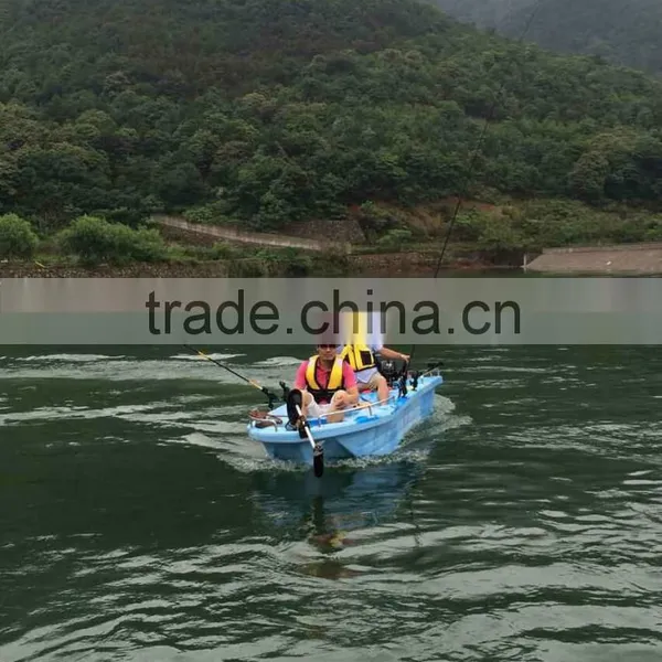 Large Fishing Boat Fishing Boat Rescue Boat Plastick Kayak 8person Kayak Pedal Boat photo-2