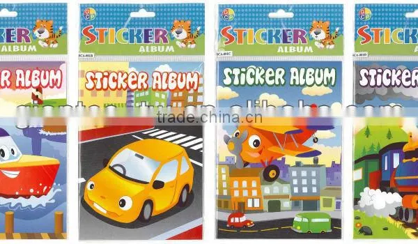 2013 New Design Sticker Book