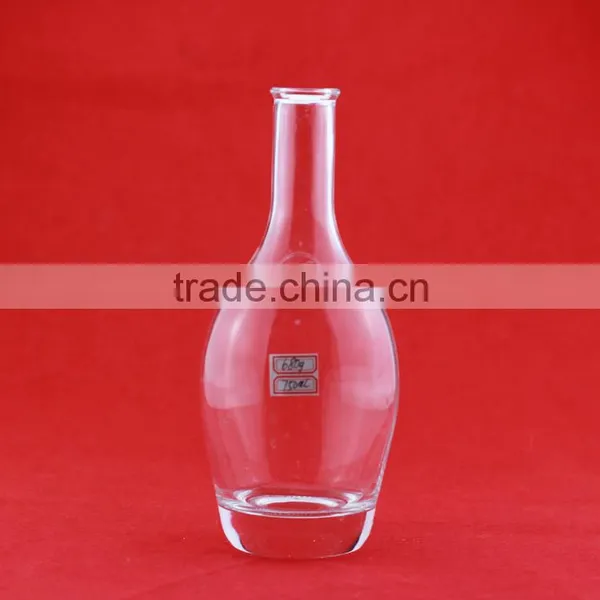 Excellent Quality Frosted Liquor Round Bottles Empty Fancy Bottles Clear Drink Bottles 750ml photo-6