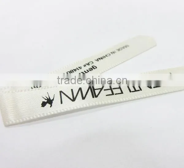 High Quality Polyester Satin Garment Care Label photo-3