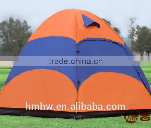 180T Silver Plaster Waterproof Flame Retardant Camping Tent photo-6