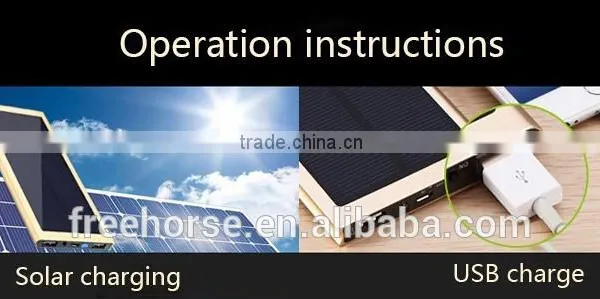 OEM Factory China Solar Charger Mobile Solar Charger for All Mobile Phone 10000/7000mah With Dual USB photo-6