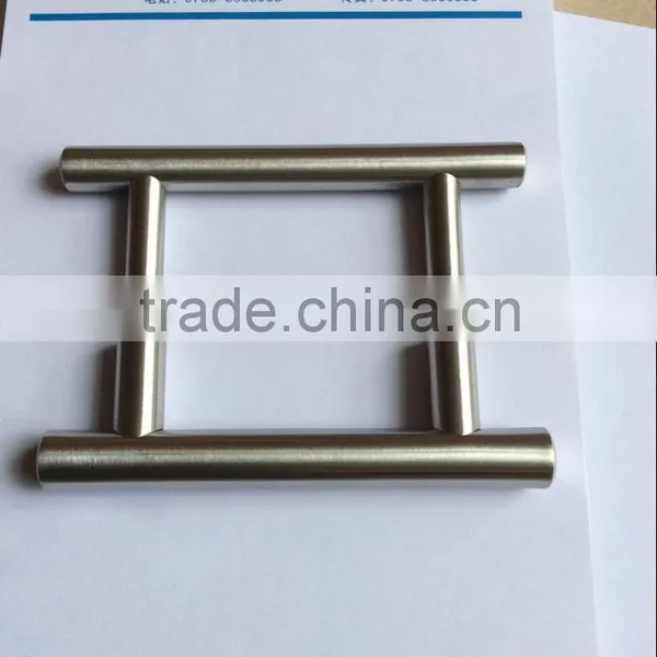 HU-027 Modern Glass Display Cabinet Handle Stainless Steel Furniture Handle photo-6