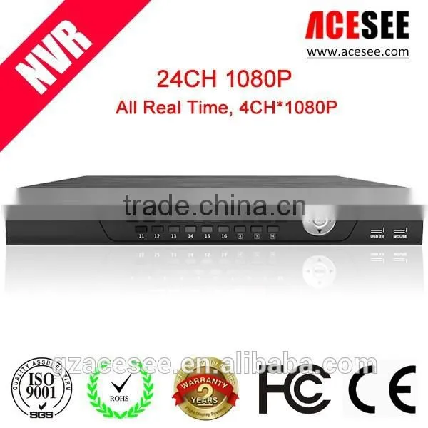ACESEE Compatible NVR 24CH 1080P NVR System