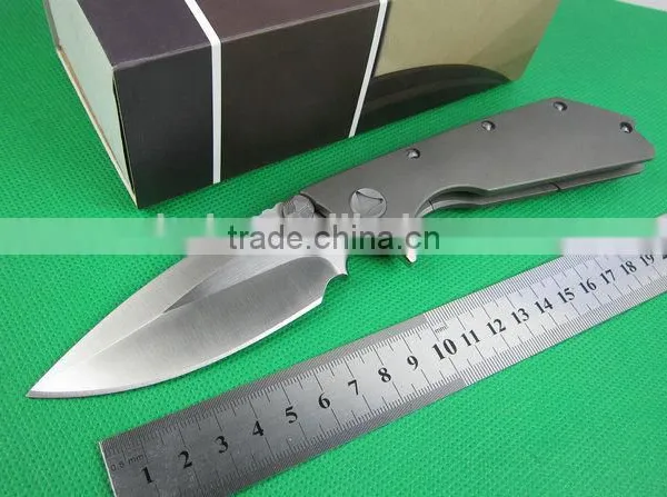 OEM D2 Blades Material Outdoor Folding Hunting Knife photo-3