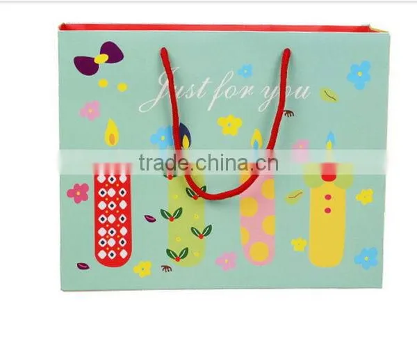 China New Arrival Cream Gift Paper Bags photo-6