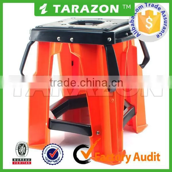 Universal Adjustable High Strength Plastic Round Tube MX Motocross Racer Stands photo-2