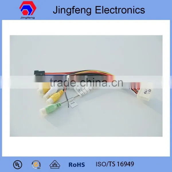 16P 3.5mm Stereo Plug to Jack Rca Wire Cable