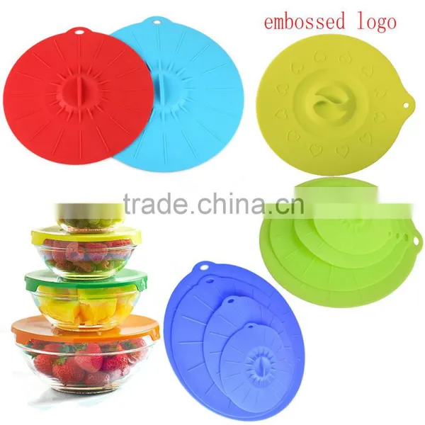 China Express DHL Non Spill Feature Silicone Suction Lids photo-4