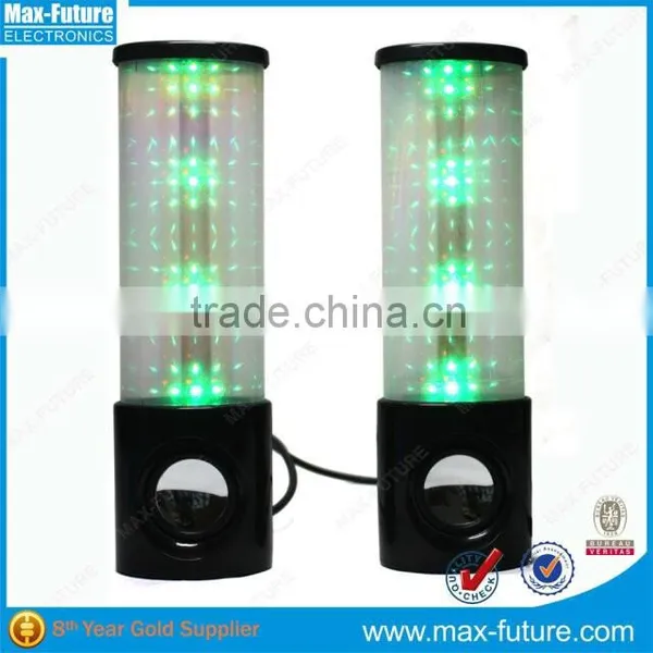 2(2.0) Computer Speaker with Firework Flashing Light for Computer or Portable Audio