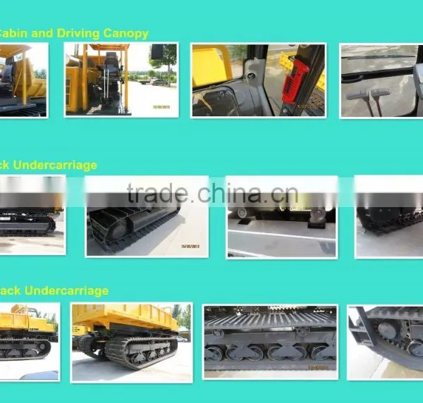 10Ton Customized Hydraulic Tipper for Palm Grove, Rock, Wood, Sand , CE / ISO / SGS , Model: CDT100 photo-6