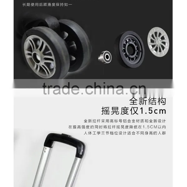 3PCS Luggage ABS Trolley Hard Shell Suitcase TSA Lock Travel Set Bag photo-6