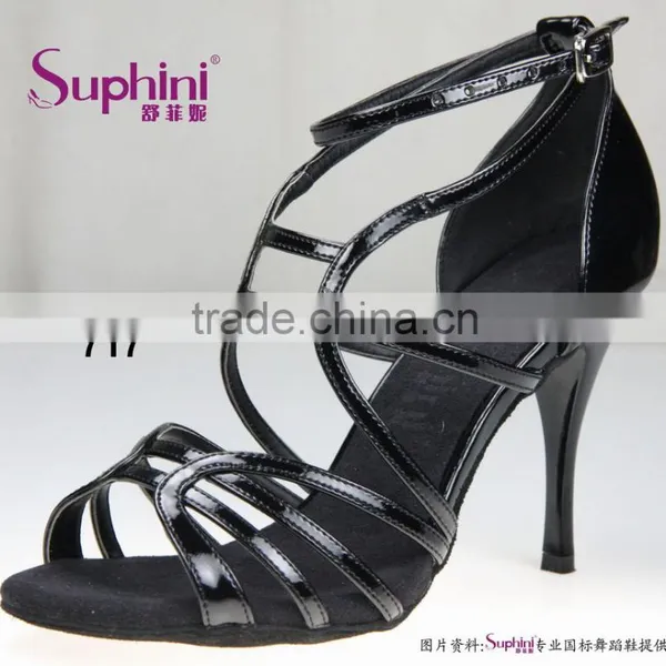 Shoes Woman Bright PU High Thin Heel Sandals 8.5 Spike Shoes