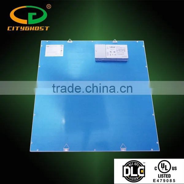 US Market Hot Selling DLC 4.0 110LM/W Anodized Silver Frame 5 Years' Warranty Indoor Lighting Flat LED Panel 2'x2' 40W photo-5