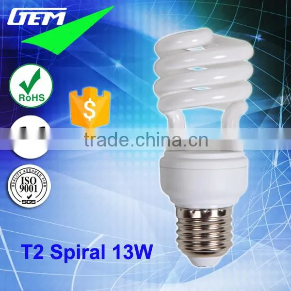 2016 Hot Selling CFL Bulb Energy Saving Spiral Lamp Half Spiral/Full Spiral photo-5