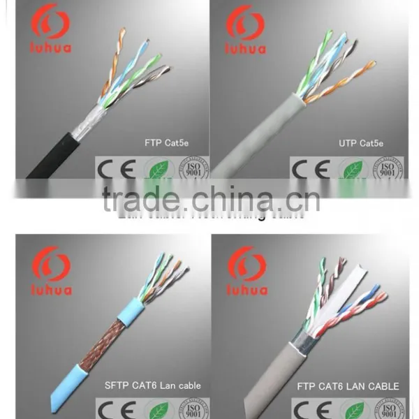 UTP/ftp Cat 6 Cable 305 m Wooden Drum photo-4