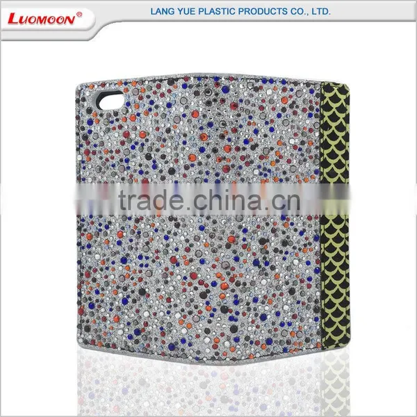 Wholesale Mobile Phone Accessories Diamond Leather Flip Wallet Case for Samsung Galaxy j7 photo-5