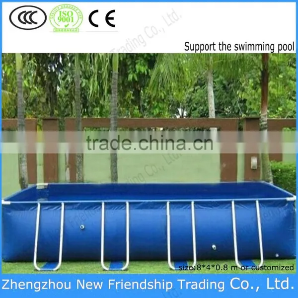 China Pvc Tarps Fabric Support Swimming Pool With High Quality photo-6