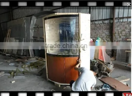 Acrylic Aquarium With Double Arc Shape photo-2