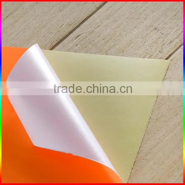 Custom Printed Fluorescent Paper Sticker for Warning photo-4