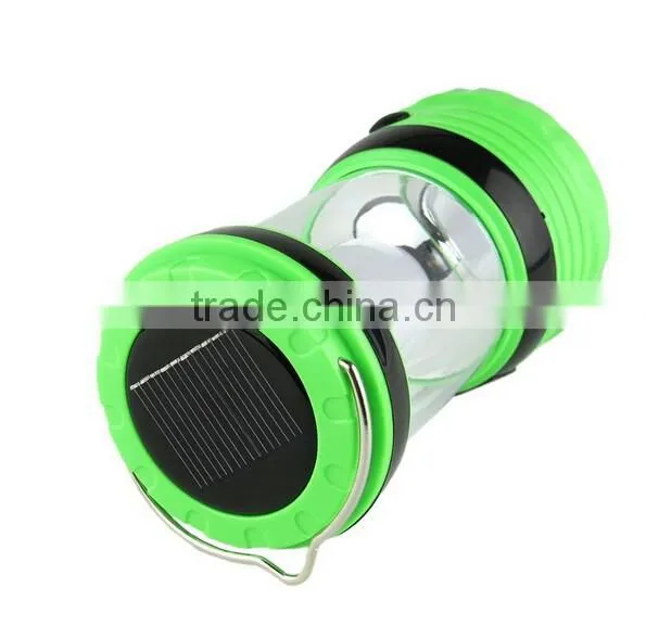 Portable Solar Camping Lantern With Cell Phone Charger photo-3