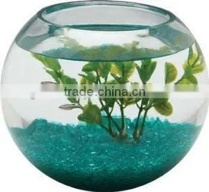 Clear Glass Aquarium Fish Tanks Round Glass as Decoration