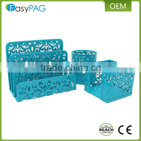 EasyPAG Multifunction 3 in 1 Colorful Executive Office Desk Organizer Set photo-5