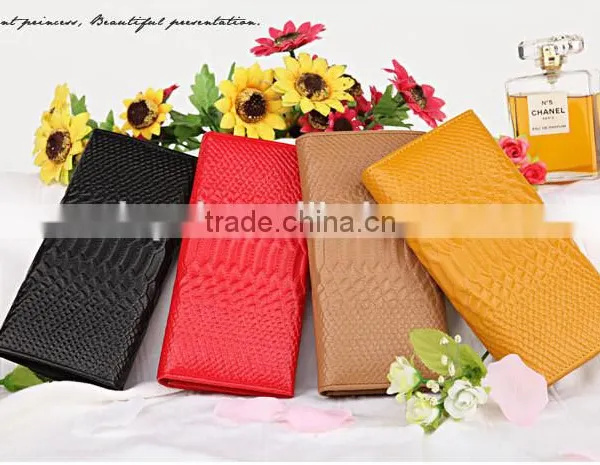 Cheap Fashion Genuine Leather Ladies Wallet photo-2