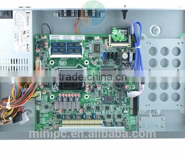 ROS 6 Gigabit Flow Control Wireless Mikrotik With G1610 CPU 1000M 6 82574l Model Number IN-RBG16 Mini CNC Router photo-2