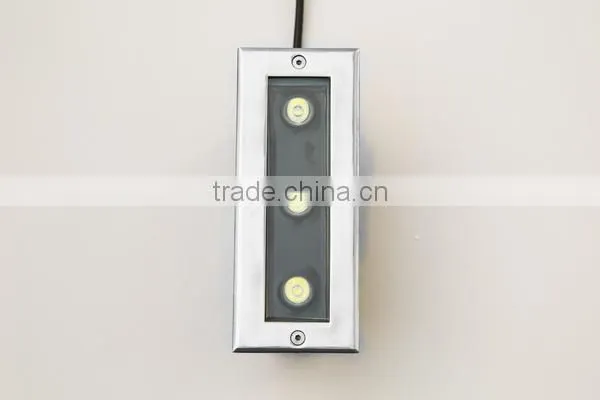 2017 Square 3W Led Underground Light IP67 Landscape Lamps Underground Led Light photo-3