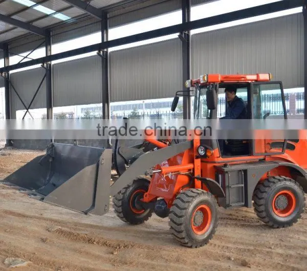 Chinese Wheelloader Compact Hydrostatic Wheel Loader,mini Dumper 1ton photo-5