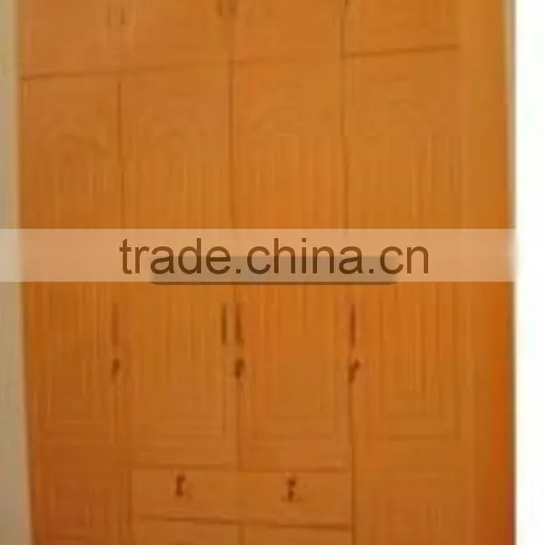 MDF Wardrobe Furniture Without Mirror In 4 Doors Closet, Big Wardrobe Furniture, Cheap Wardrobe Closet, Bedroom Cupboard Style