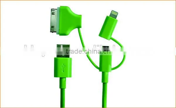 Mfi Certified 2.4A Fast Charge 3 in 1 Combo Charging Usb Cable for Devices photo-6